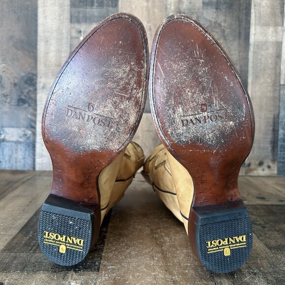 Dan Post 26690 Albany Bucklace Western Cowboy Boots Mens 10 D - Picture 2 of 12